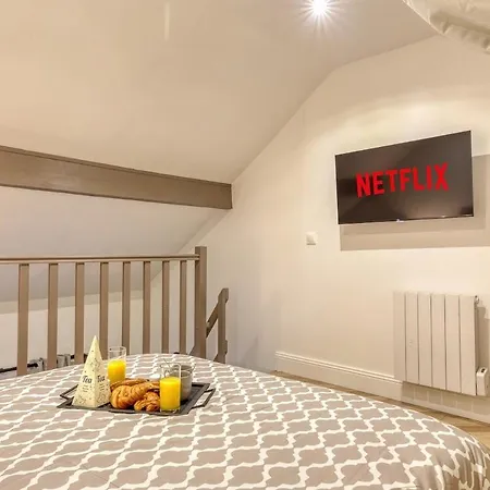 Chaleureux Duplex 30 Min De Paris Διαμέρισμα *